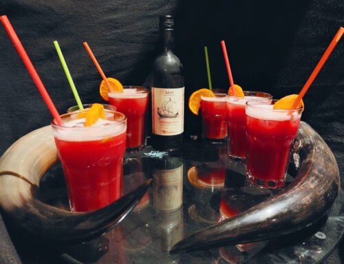 Met-Cocktail „Wikinger Sunrise“