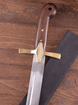 Türkischer Scimitar mit Lederscheide