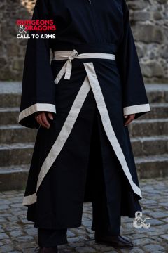 Dungeons & Dragons Magier Kampfrock schwarz-natur