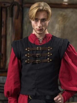 Warhammer Armoury Imperial Doublet Typ A Schwarz