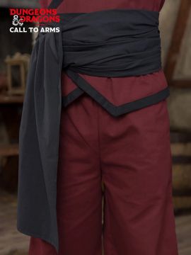 D&D Mönch Gürtel schwarz