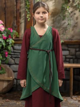 Kinderkleid Ona grün