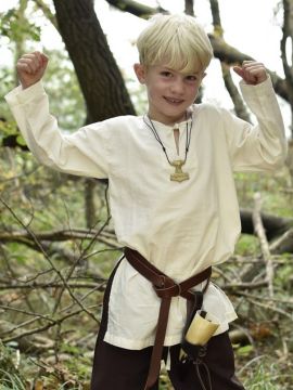 Mittelaltertunika für Kinder natur