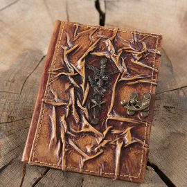 Lederbuch Excalibur mittel