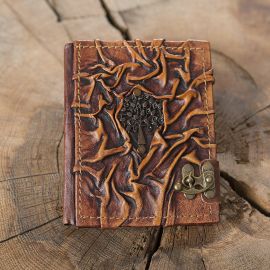 Lederbuch Baum klein