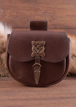 Gürteltasche mit keltischen Zierbeschlägen