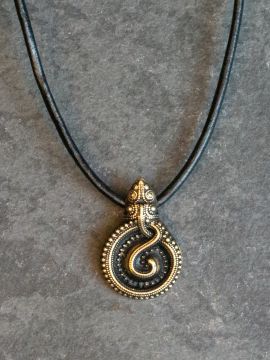 Schlangen-Amulett von Gørding bronze