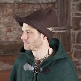 Hut - Robin Hood (Wolle), braun