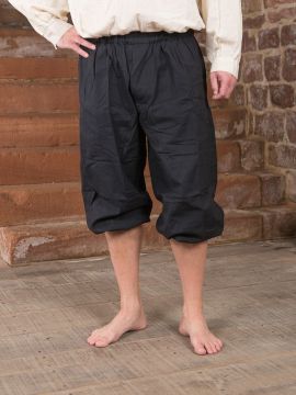 Kniebundhose schwarz L