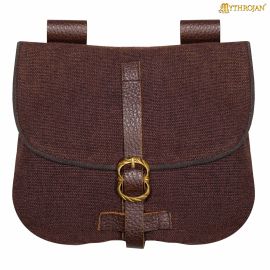 Gürteltasche aus Canvas braun