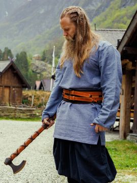 Wikingertunika Torsten blaugrau