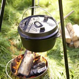 Feuertopf aus Gusseisen 12 Liter