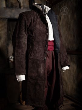 Lederjacke Barnaby braun