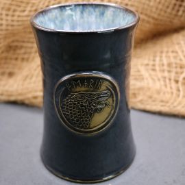 Keramikbecher mit Fenrir schwarz