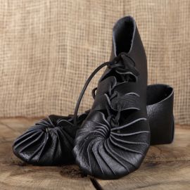Bundschuhe für Kinder schwarz