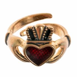 Claddagh-Ring, bronze