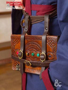 D&D Zauberer Buchträger braun