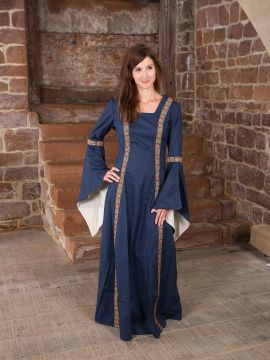 Mittelalterkleid Rahel in blau L