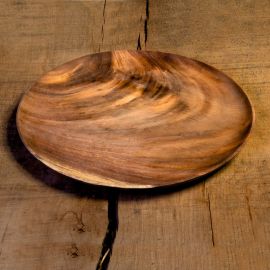 Teller aus Akazienholz 25 cm