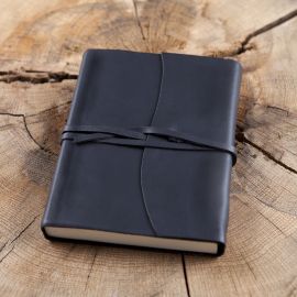 Tagebuch im Einband -schwarz- Klein 9x13