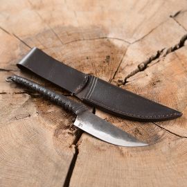 Mittelaltermesser mit Ledergriff