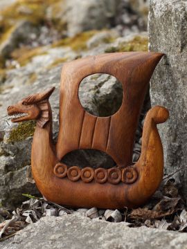 Trinkhornständer "Wikingerschiff"