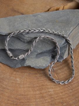 Schwere Wikinger-Halskette 50 cm