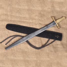 Ritterschwert mit Filzscheide