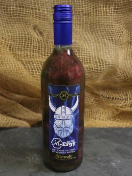 Met "Blue M-ergy" mit Koffein