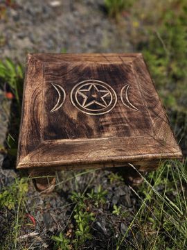 Altartisch Triple Moon Mangoholz