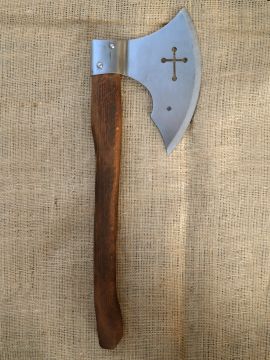 Kampfaxt mit Kreuz