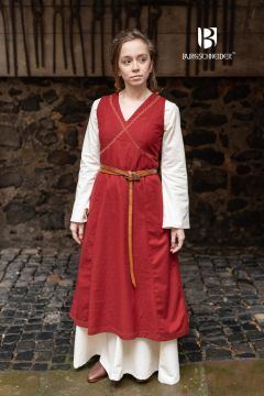 Überkleid Khara rot