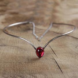 Tiara - Diadem rot