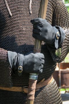 Lederhandschuhe Ulex schwarz