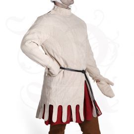 Leichter Gambeson natur