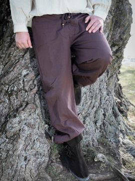 Bundhose dunkelbraun XL