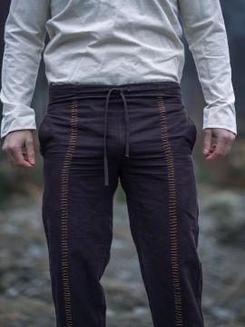 Mittelalterhose Hermann in dunkelbraun S