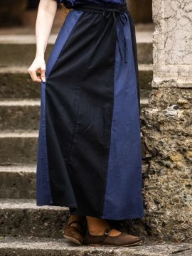 Rock für Mittelalter schwarz-blau