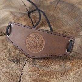 Armband Triskele antikbraun