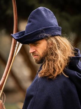 Hut - Robin Hood (Wolle) blau