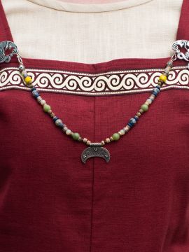 Fibelkette "Mond" silber
