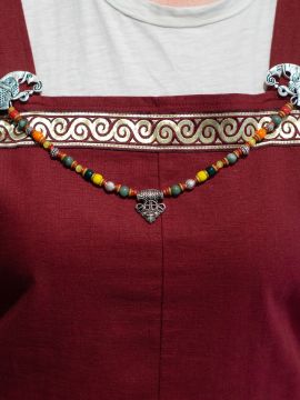 Fibelkette "Rabe" silber