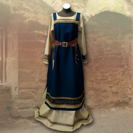 Set Wikingerkleid Runhild - marineblau