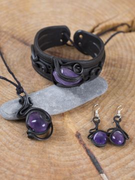 Schmuck-Set Amethyst