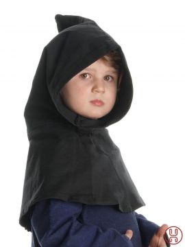 Kindergugel Liadarz schwarz L/XL