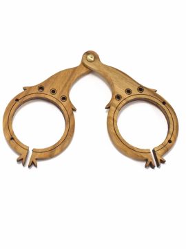 Spätmittelalter Brillengestell aus Holz 15. Jahrhundert