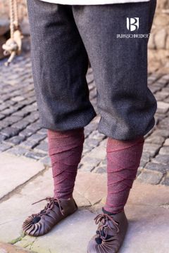 Damen-Rushose Tilda Fischgrät schwarz-grau