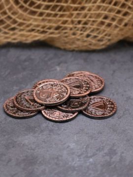 Larp Münze "Mittelalter" Bronze