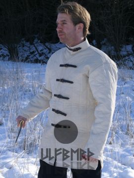 Gambeson mit Schnallen natur