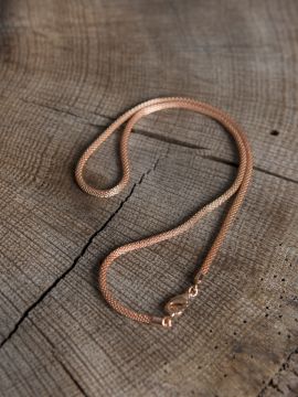 Edle Bronzehalskette 51 cm